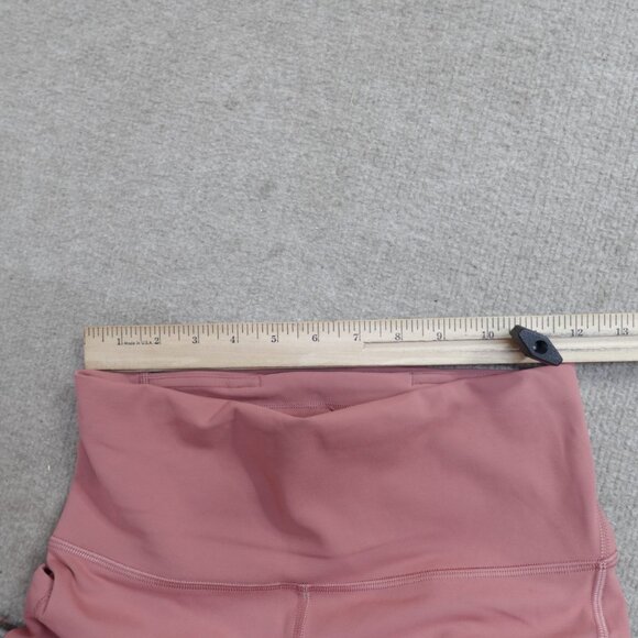 Lululemon Leggings Medium Pink Wunder Train High-Rise Crop LW5EPS - Picture 4 of 9